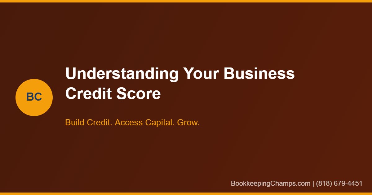 Understanding business credit score for contractors